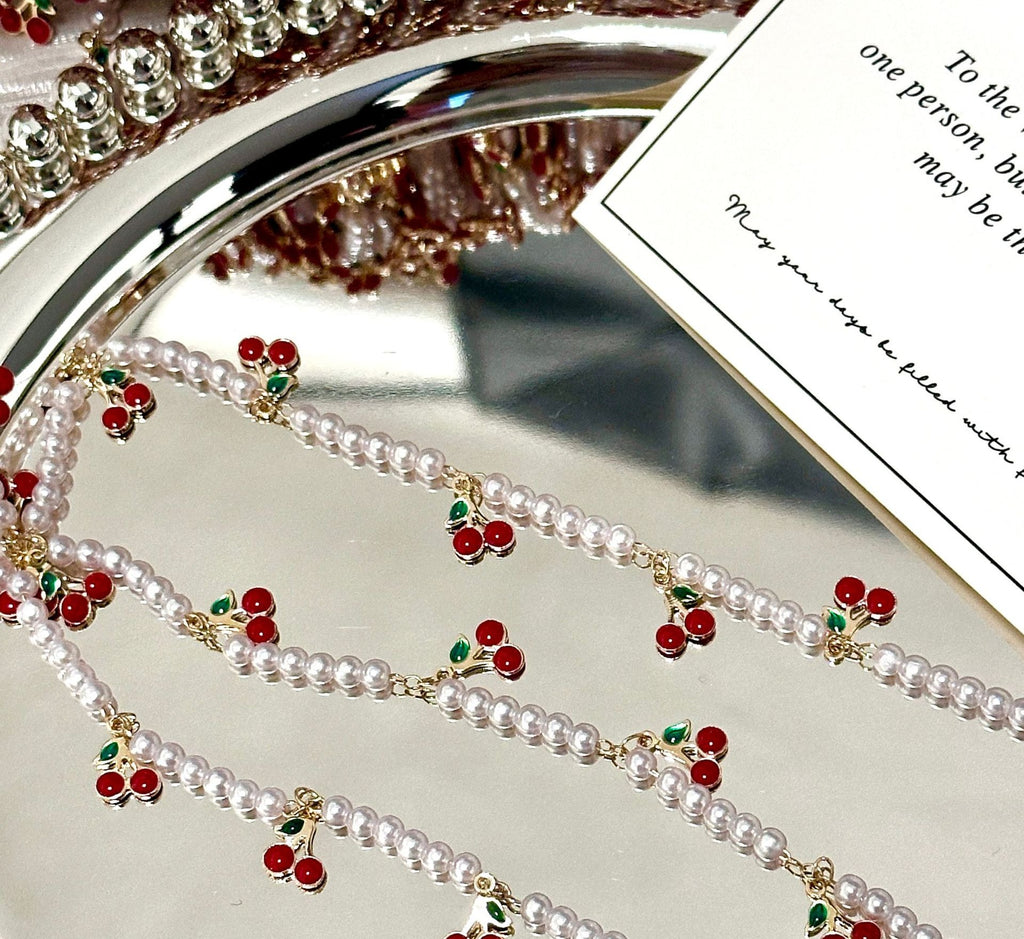 Cherry Temptation Pearl Chain – 10 Meters