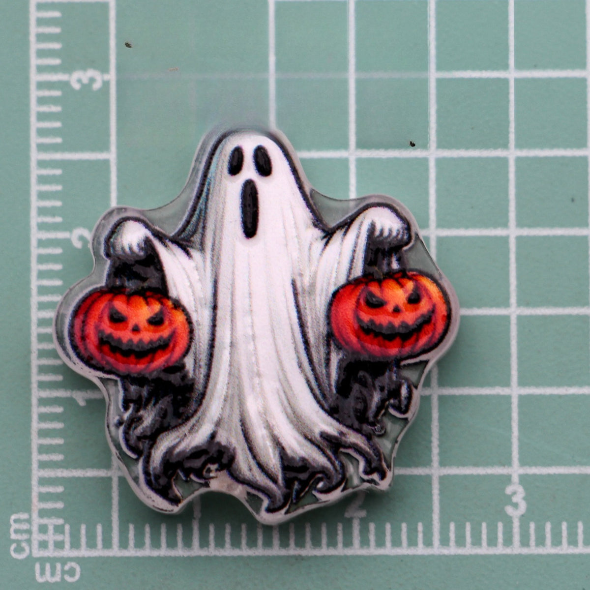 Ghost & Pumpkin Beads