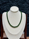 Deep Green Jade Necklace