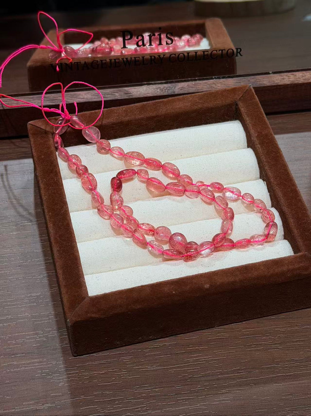 Berry Chip Bead Strand