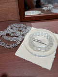 Ice Cube Quartz Bracelet