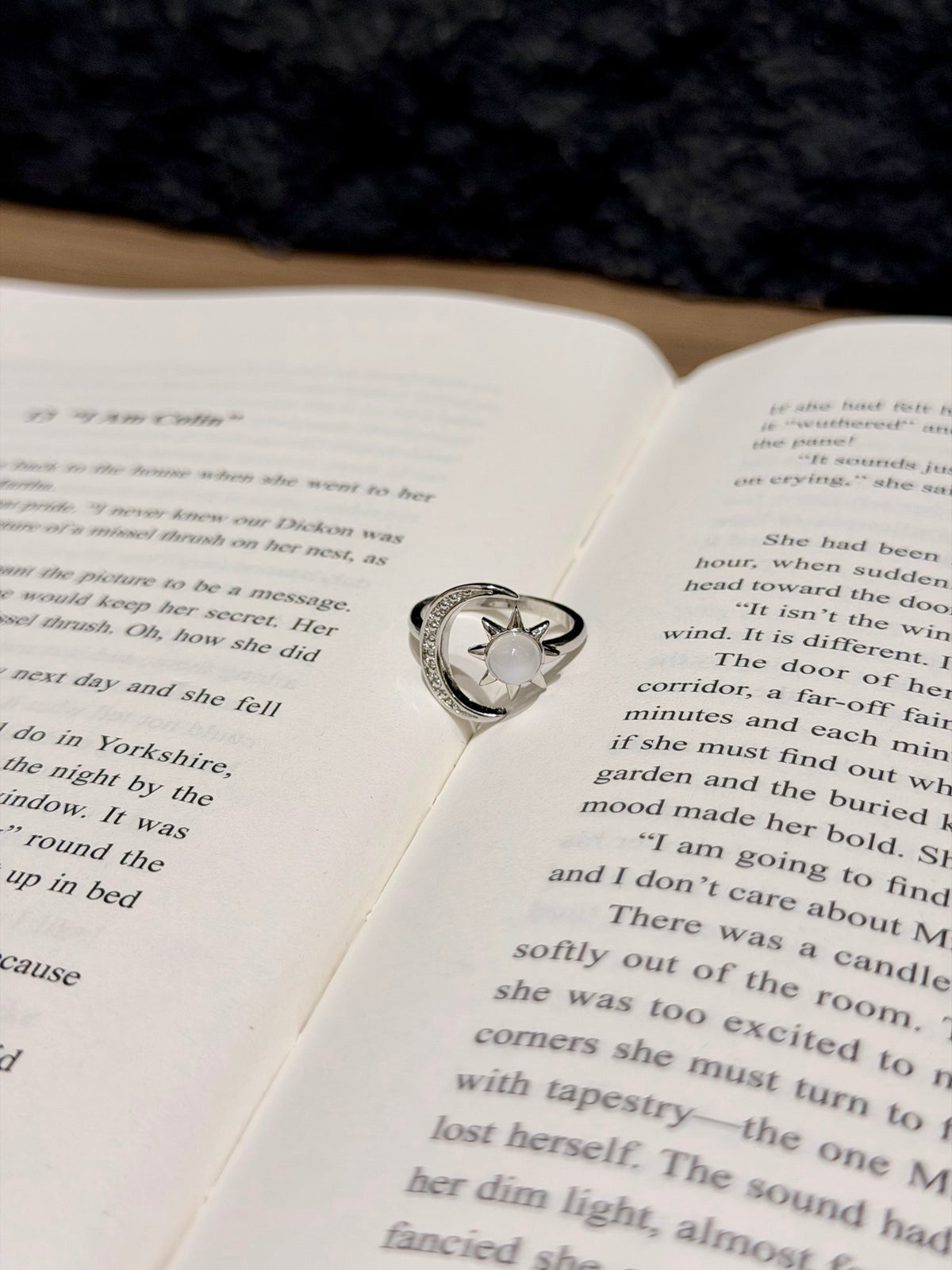 Blue Moon Sun Ring