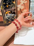 Strawberry Heart Bracelet