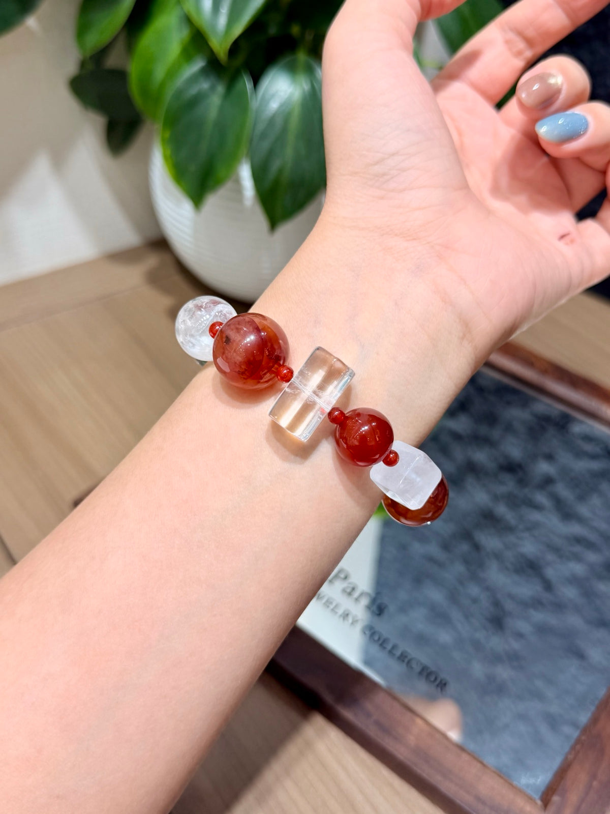 Crimson Cloud Realm Bracelet