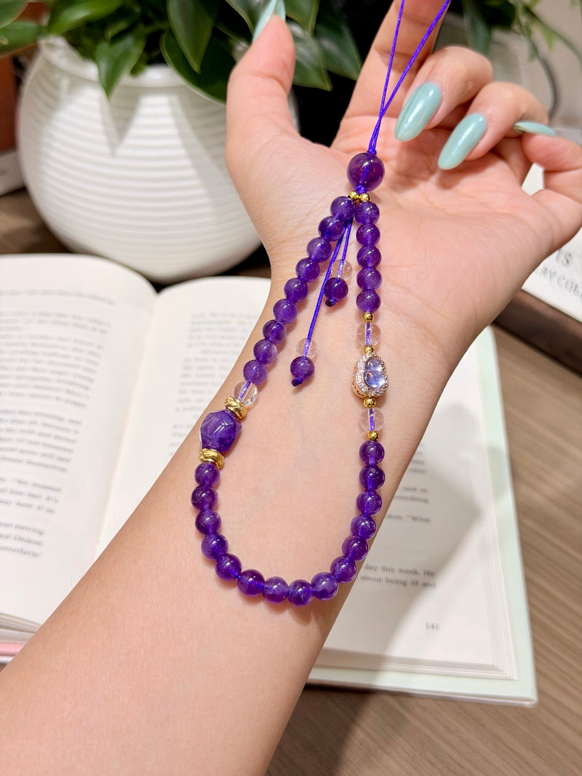 Purple Mist Phone Charm