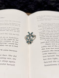 Blue Topaz Flower Ring