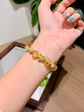 Gilded Citrine Bracelet