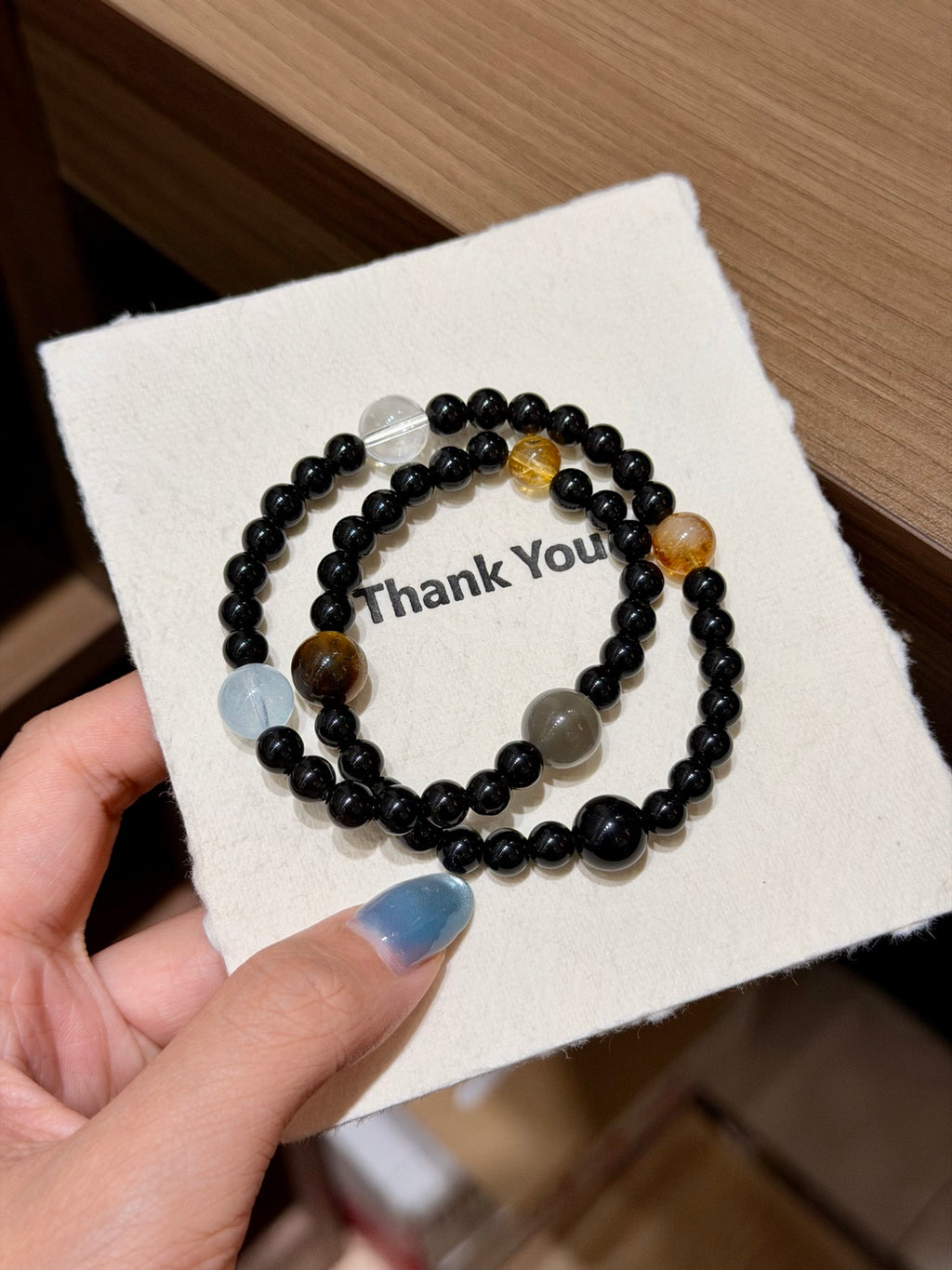Dark Current Bracelet double wrap full view