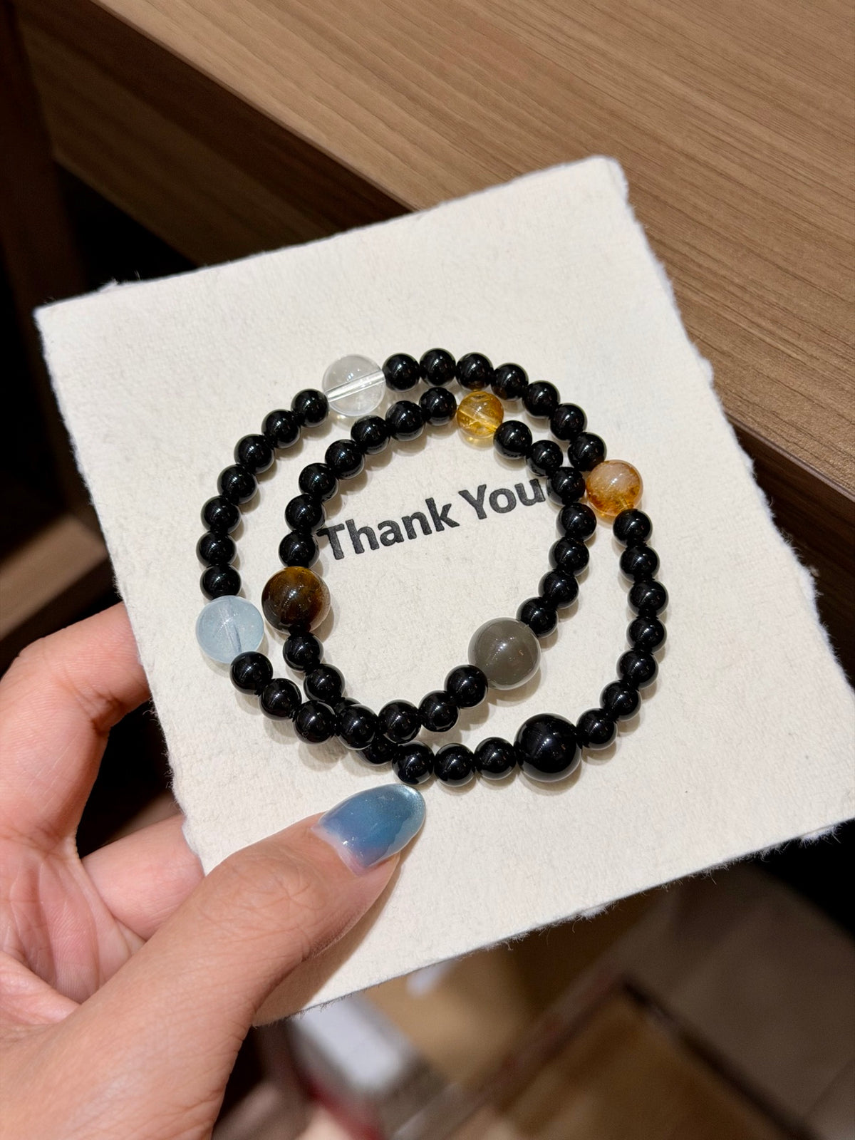 Dark Current Bracelet double wrap full view