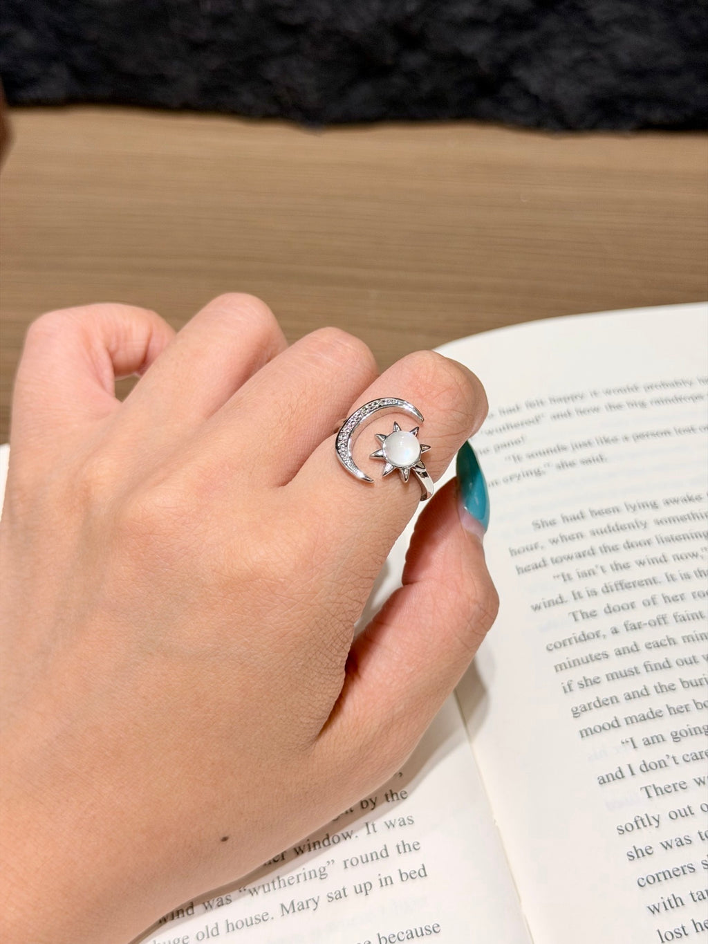 Blue Moon Sun Ring