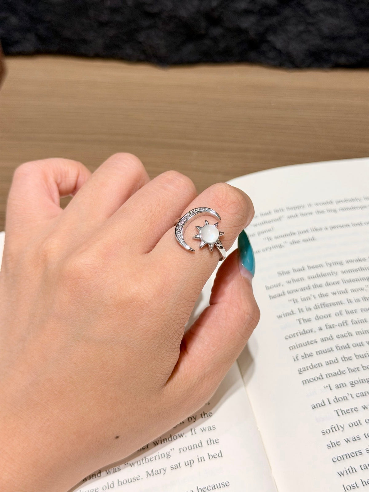 Blue Moon Sun Ring