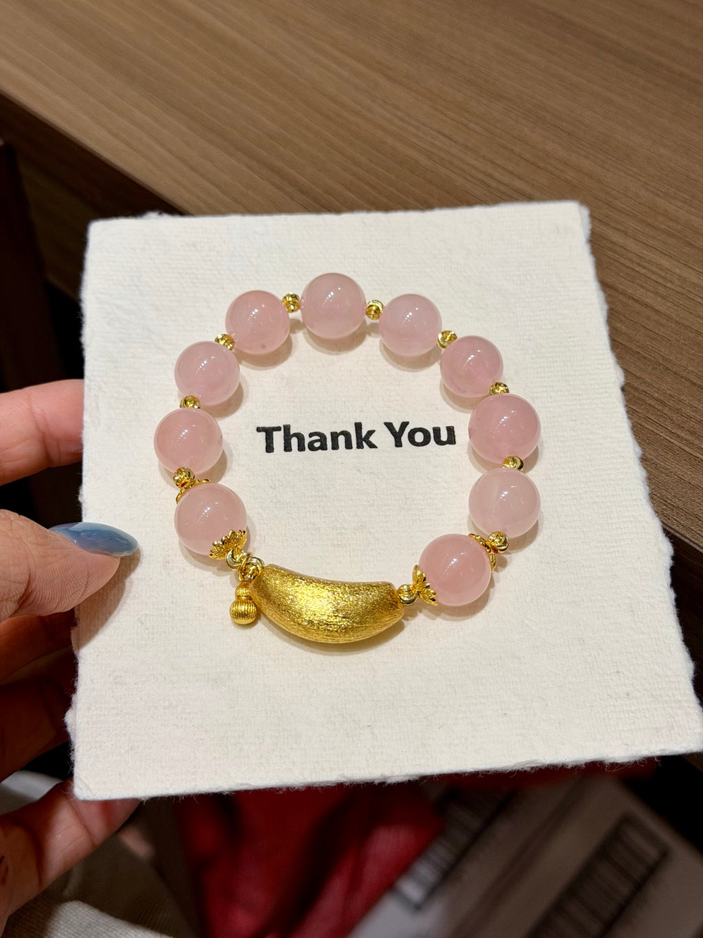 Peach Mist Sweetheart Bracelet