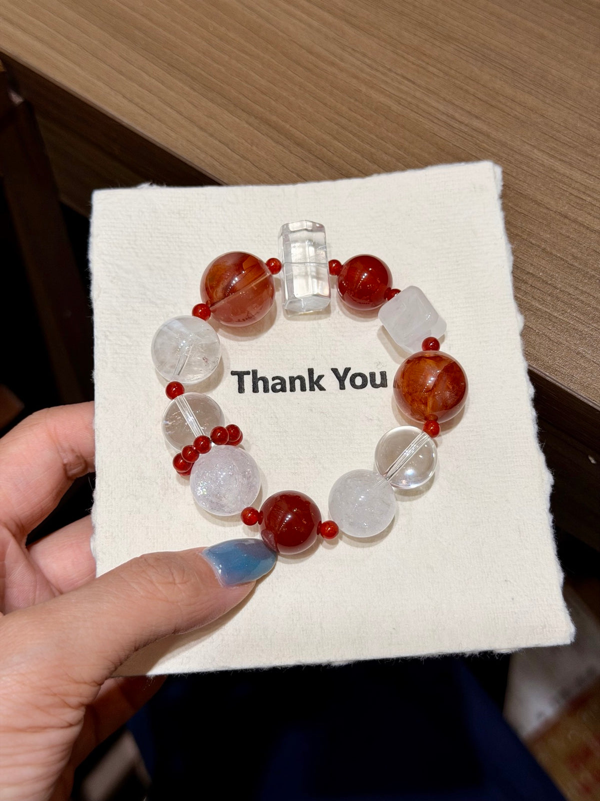 Crimson Cloud Realm Bracelet