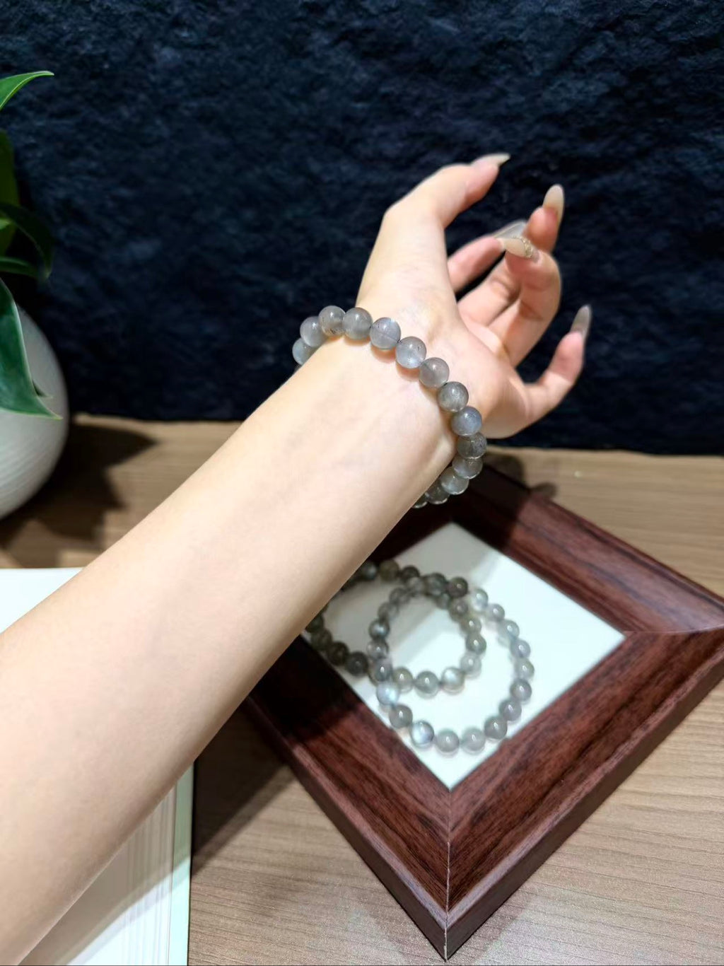 Stormy Cat's Eye Bracelet