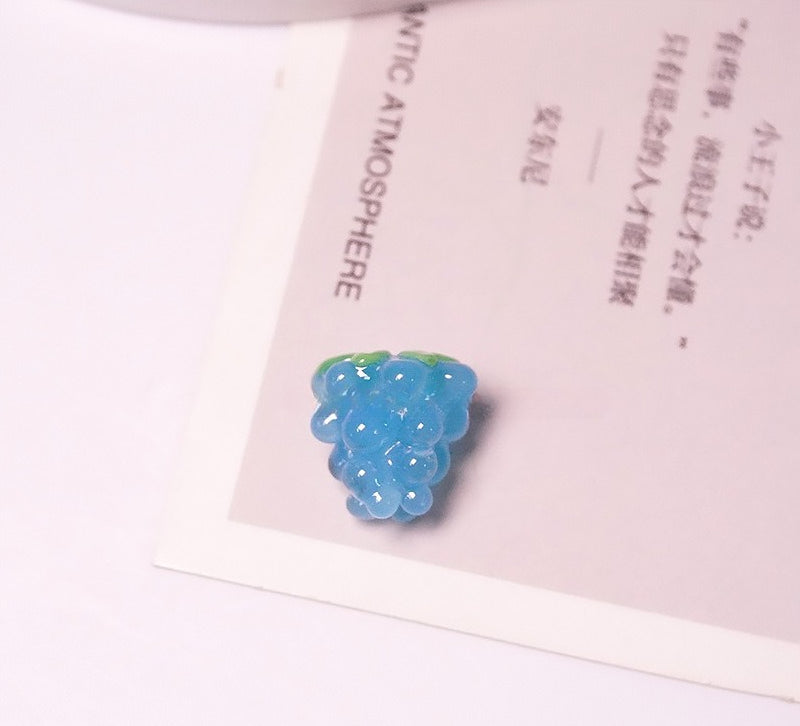 Grape Cluster Glazed Beads