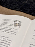 Opal Bow Ring