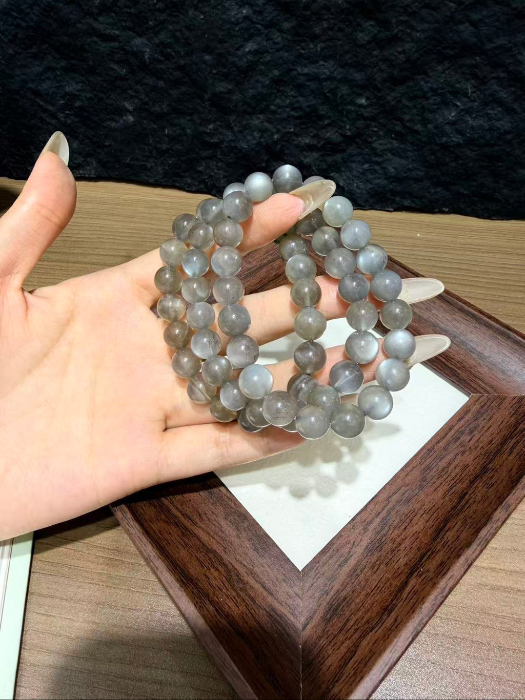 Stormy Cat's Eye Bracelet