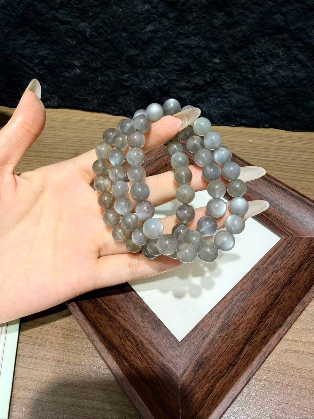 Stormy Cat's Eye Bracelet