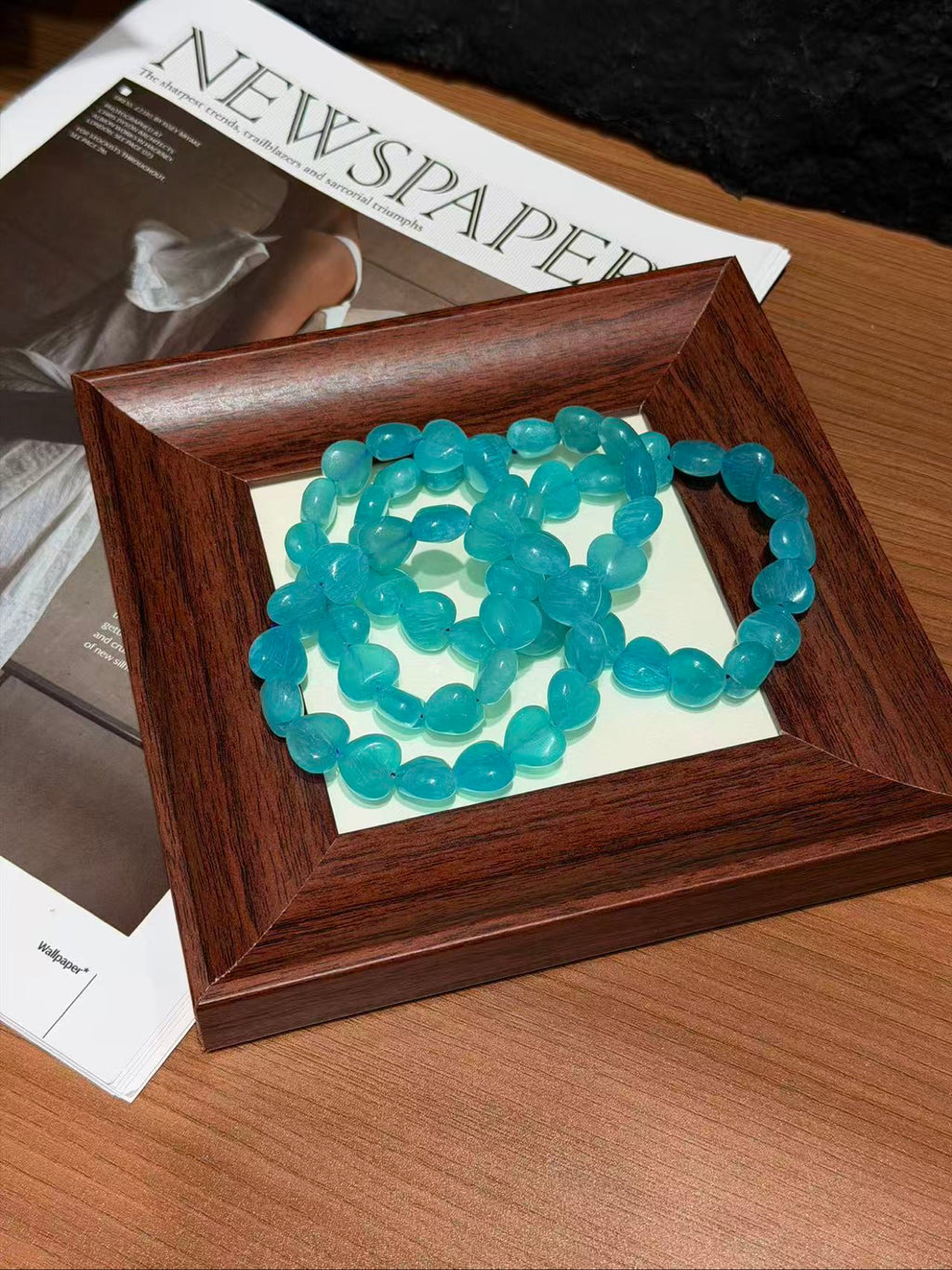 Tidal Heart Amazonite Bracelet