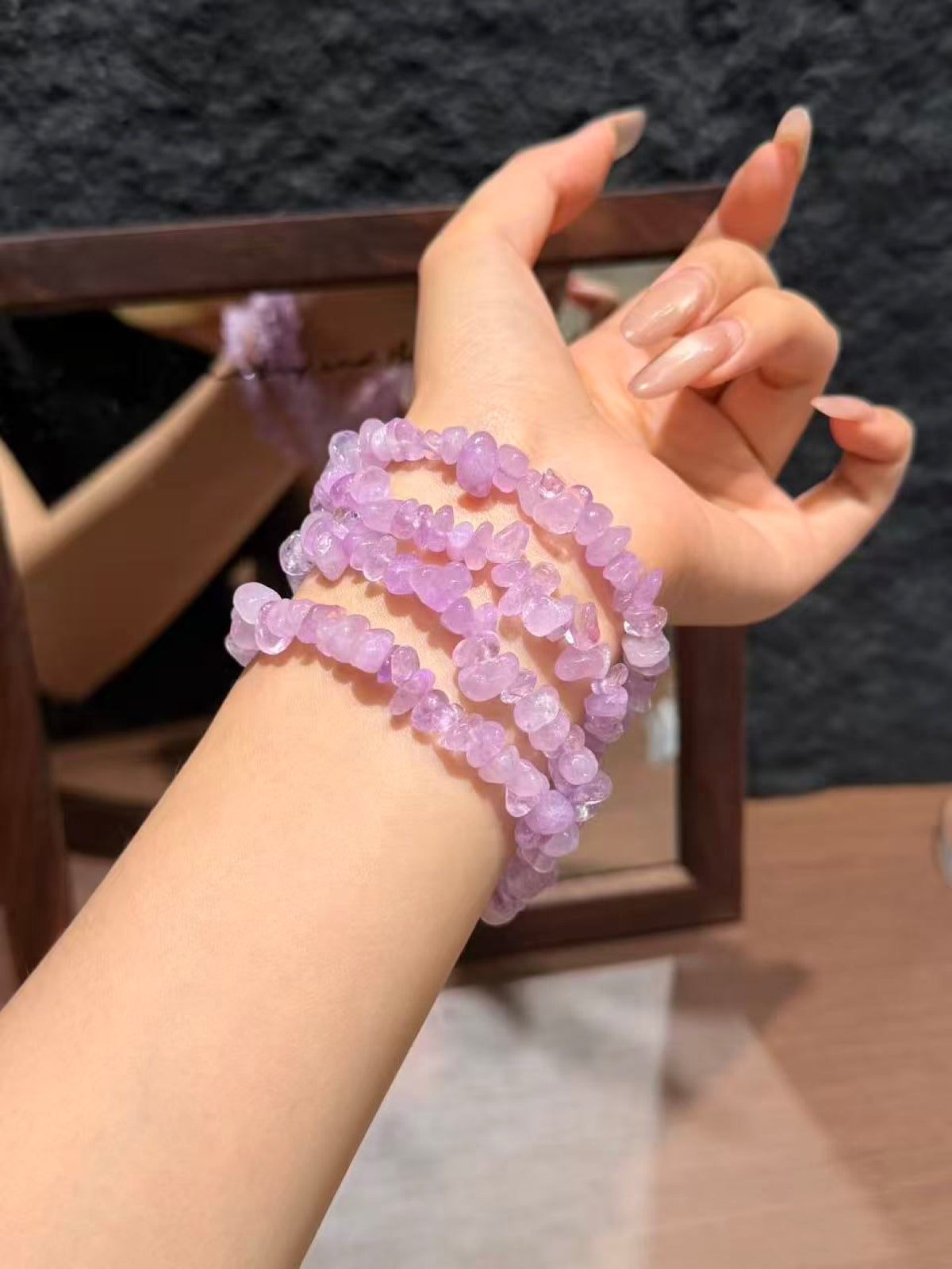 Lavender Mist Chip Strand