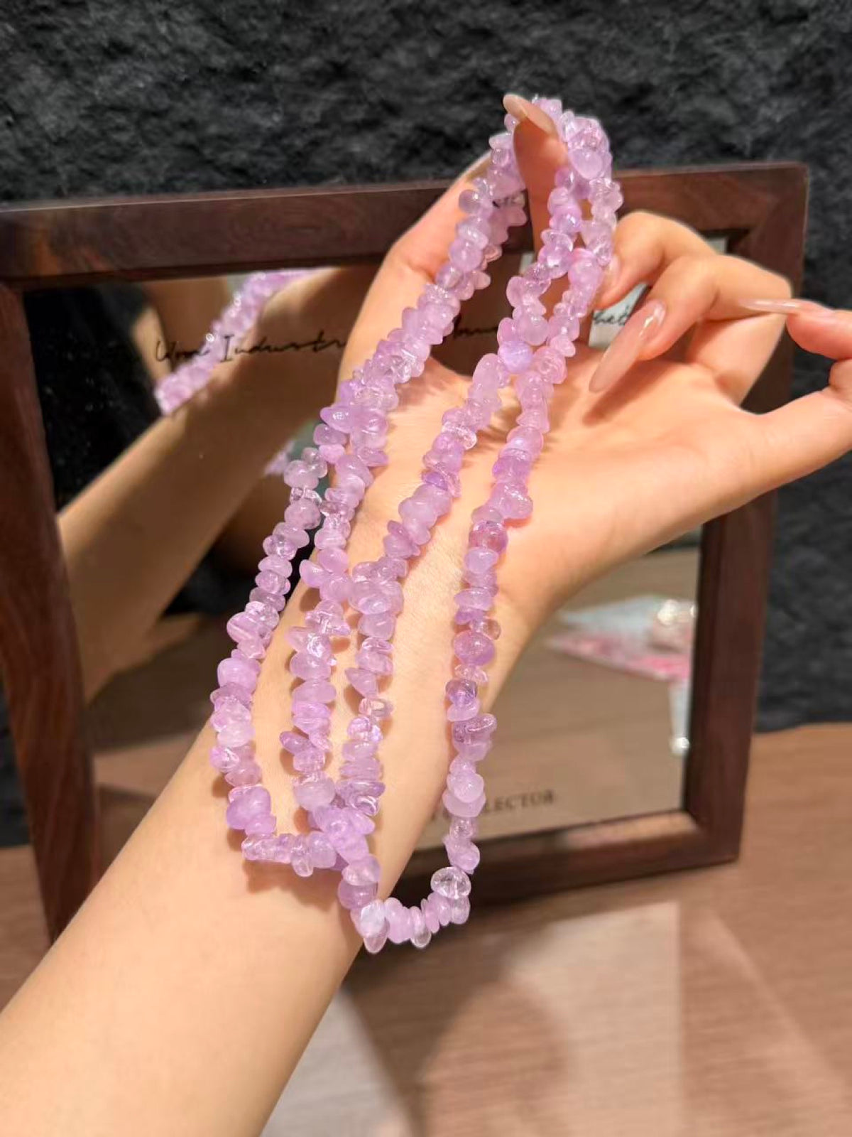 Lavender Mist Chip Strand
