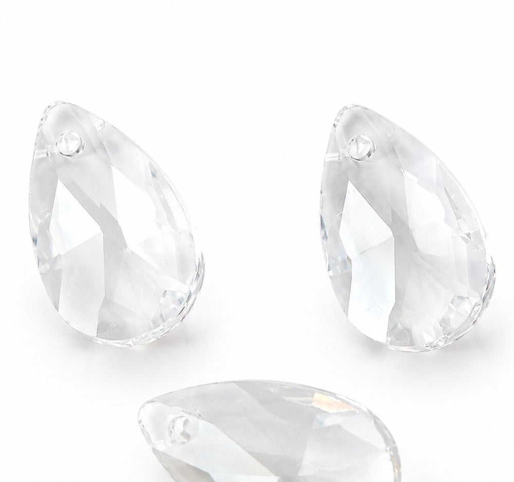 K9 Crystal Glass Teardrop Pendants