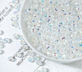 Faceted Crystal-Style Rondelle Beads