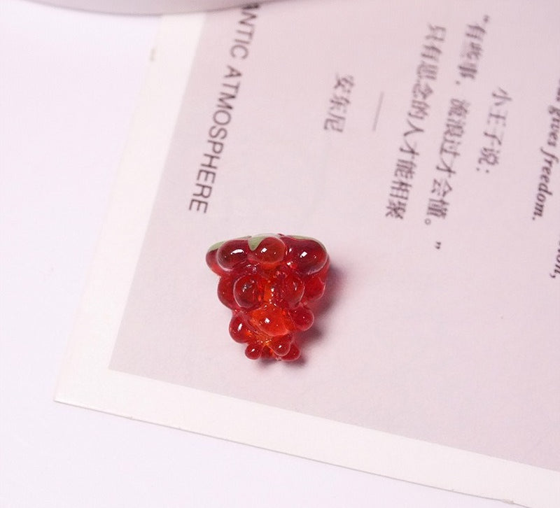 Grape Cluster Glazed Beads