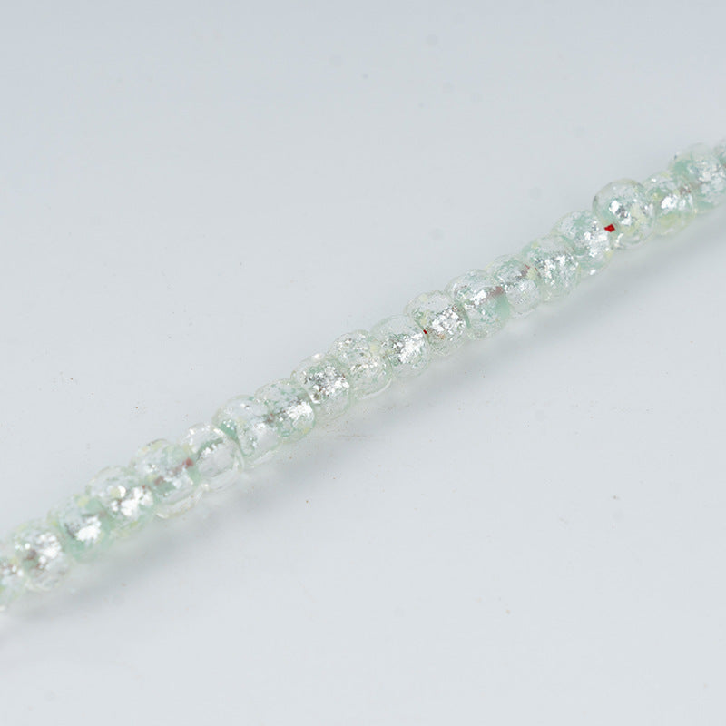 Colorful Powder-Glazed Flat Disc Spacer Beads