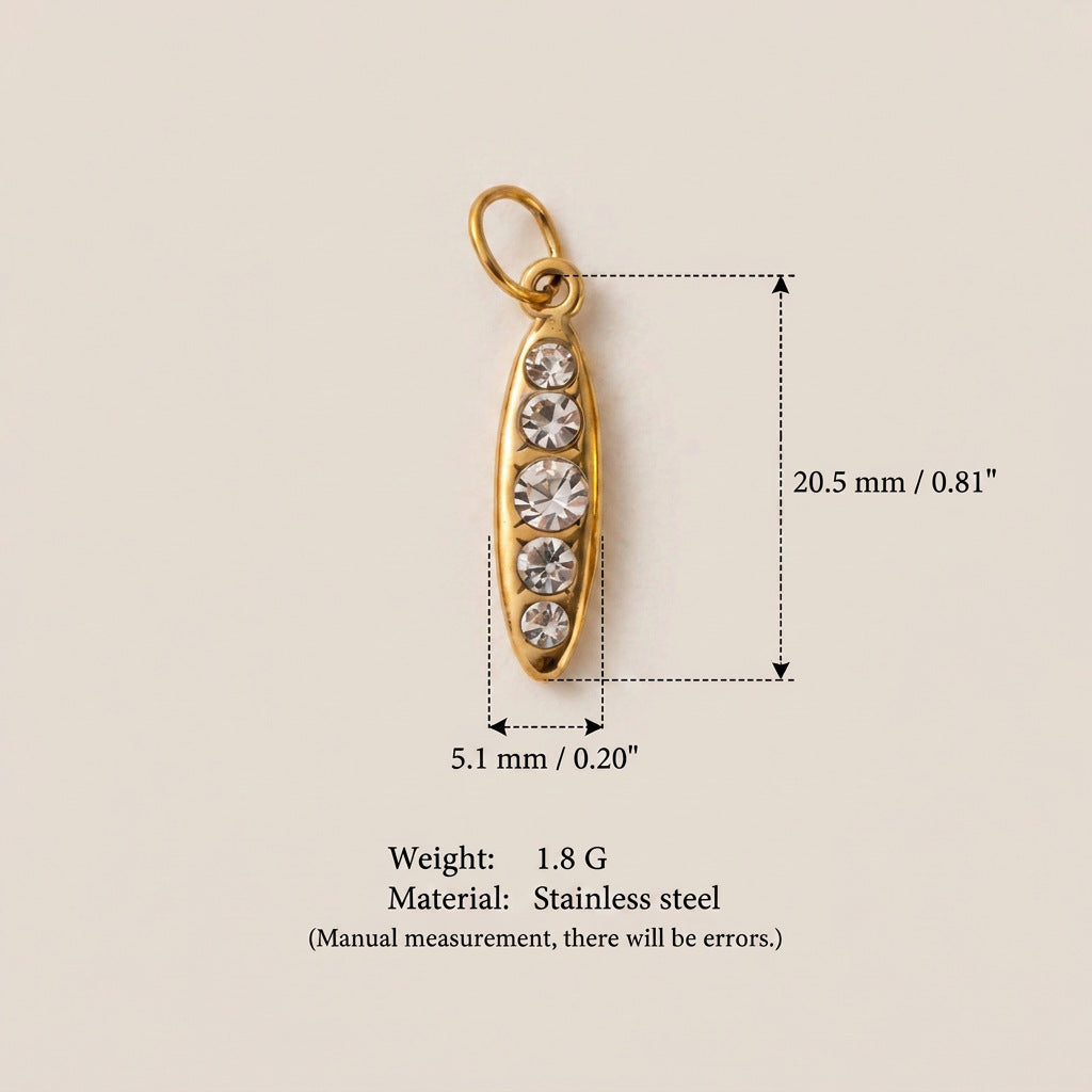Sparkling Gem Charms