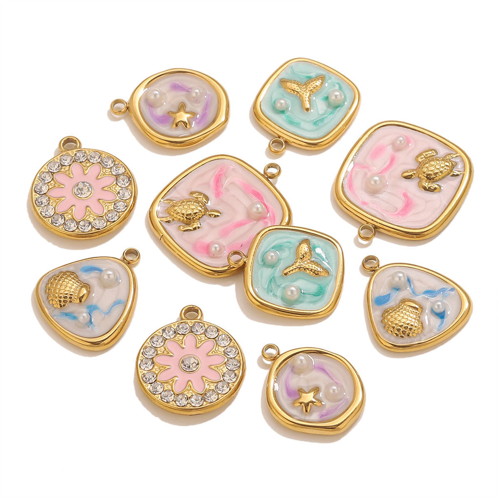 Ocean Enamel Charms