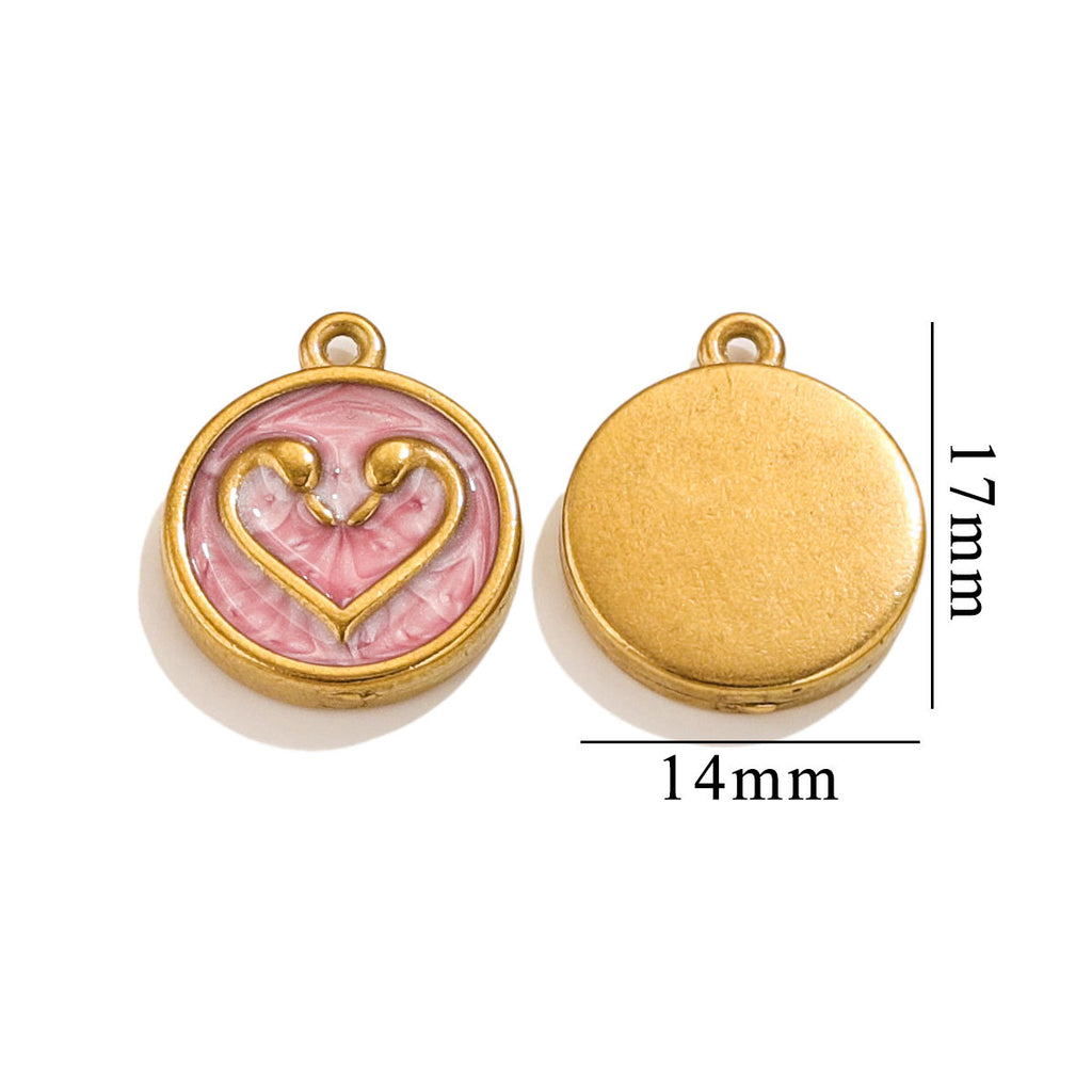 Puffy Heart Charms
