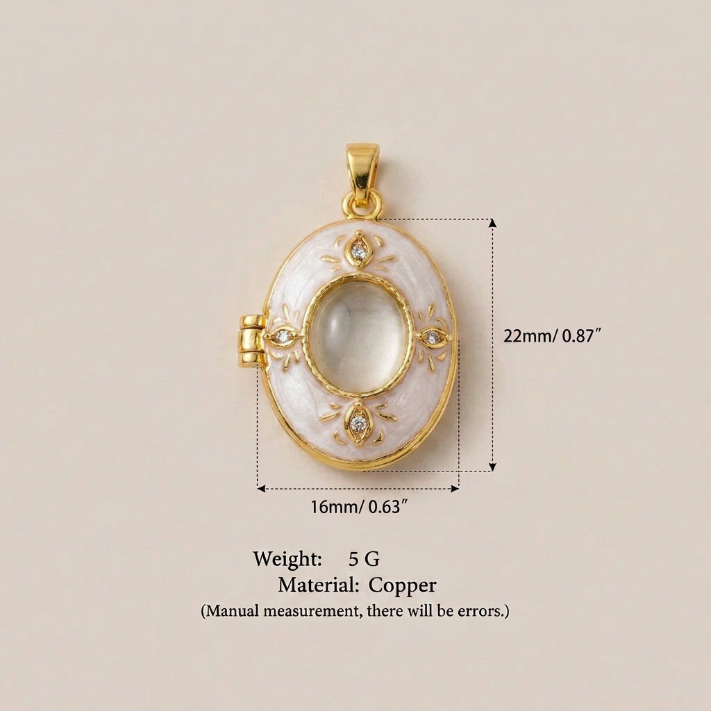 Pocket Watch & Heart Charms