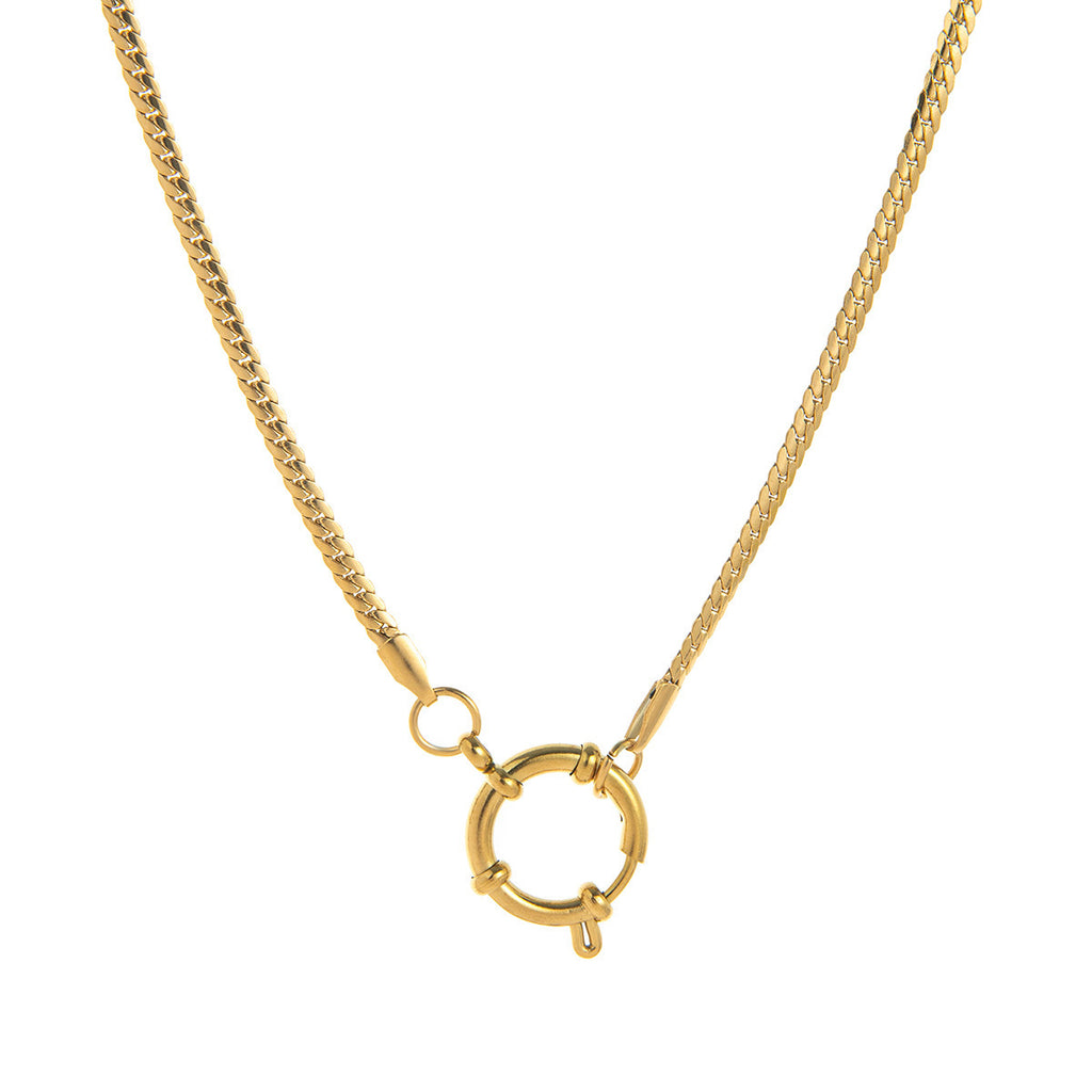 18K Gold-Plated Seaside Surfing Dog Pendant Charms