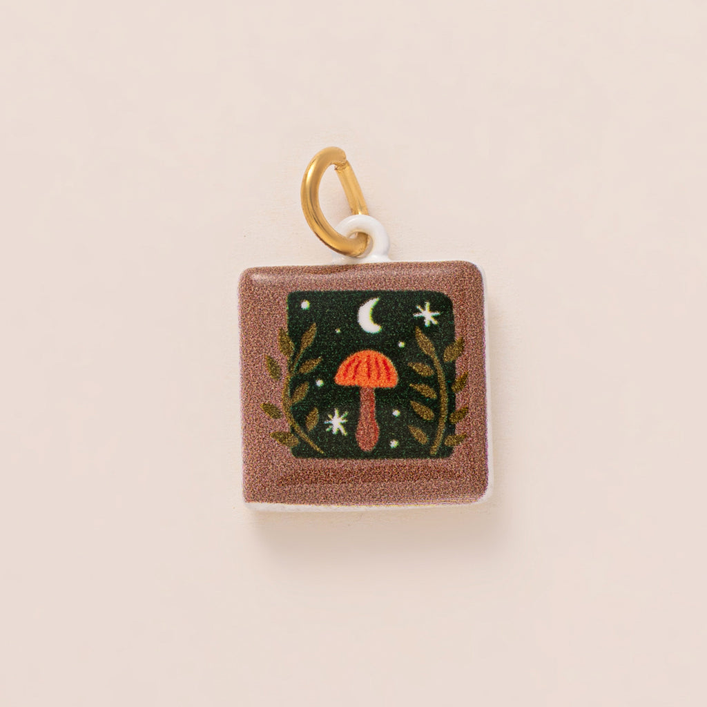 Butterfly, Moon & Heart Charms