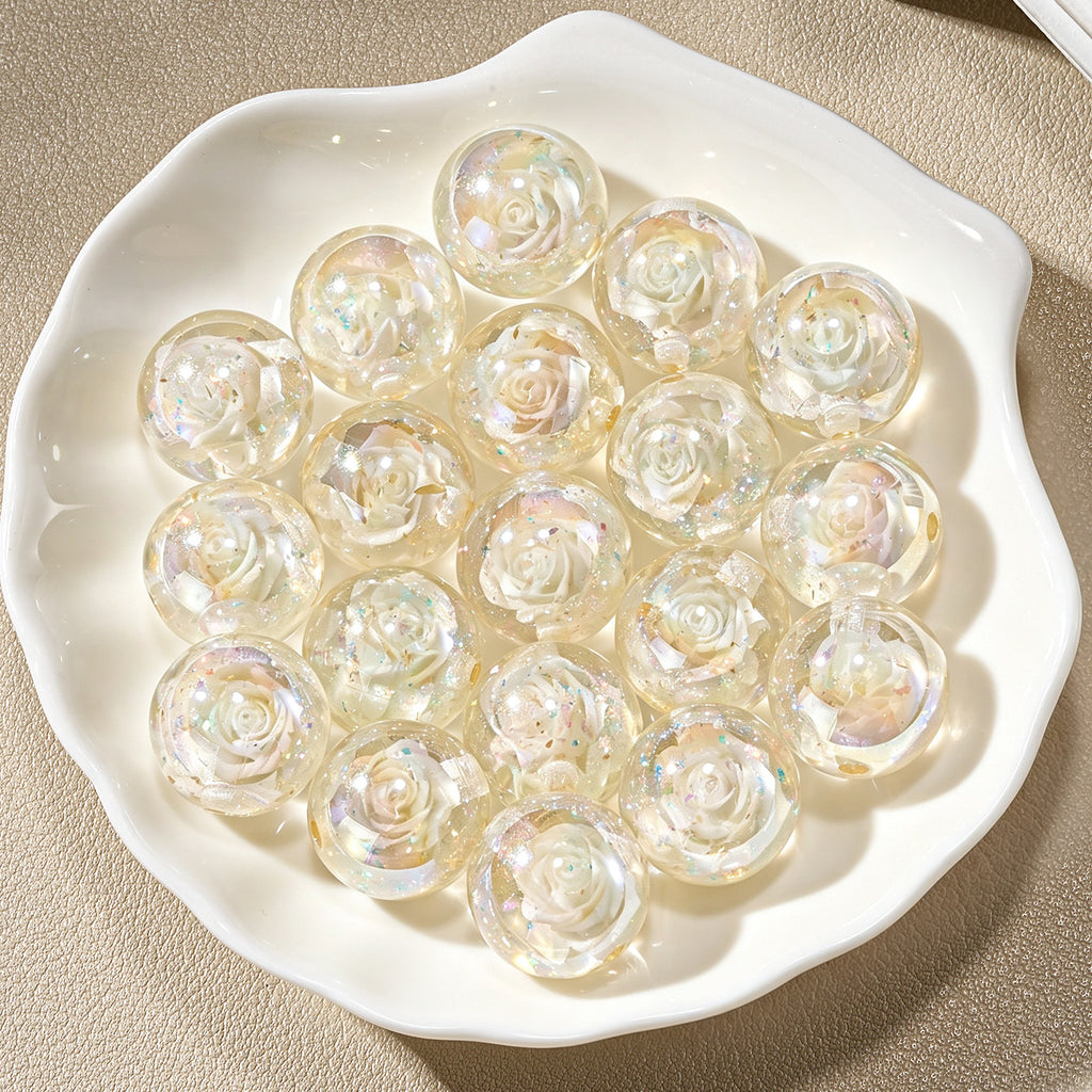 Luminous Day & Night Round Beads