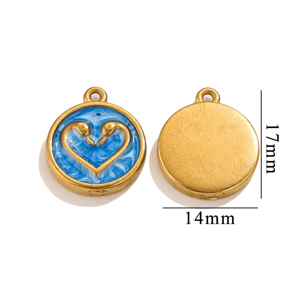 Puffy Heart Charms