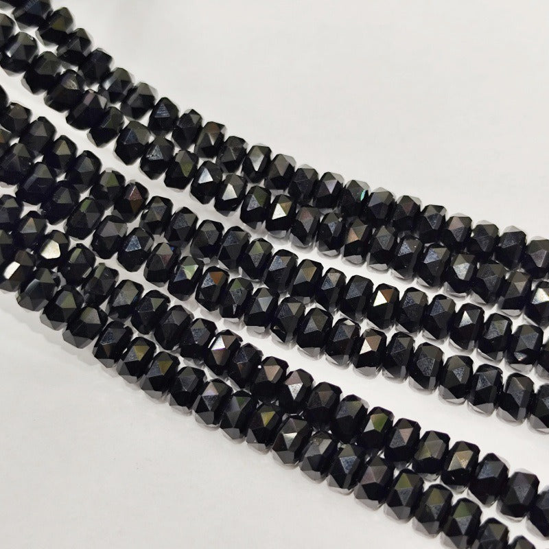 Faceted Crystal Rondelle Beads