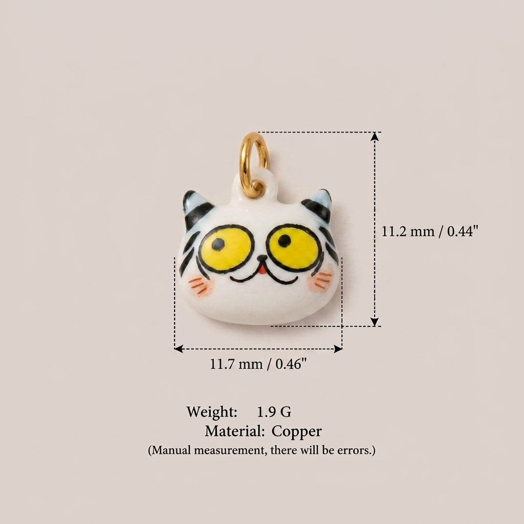 Cartoon Cat Charms
