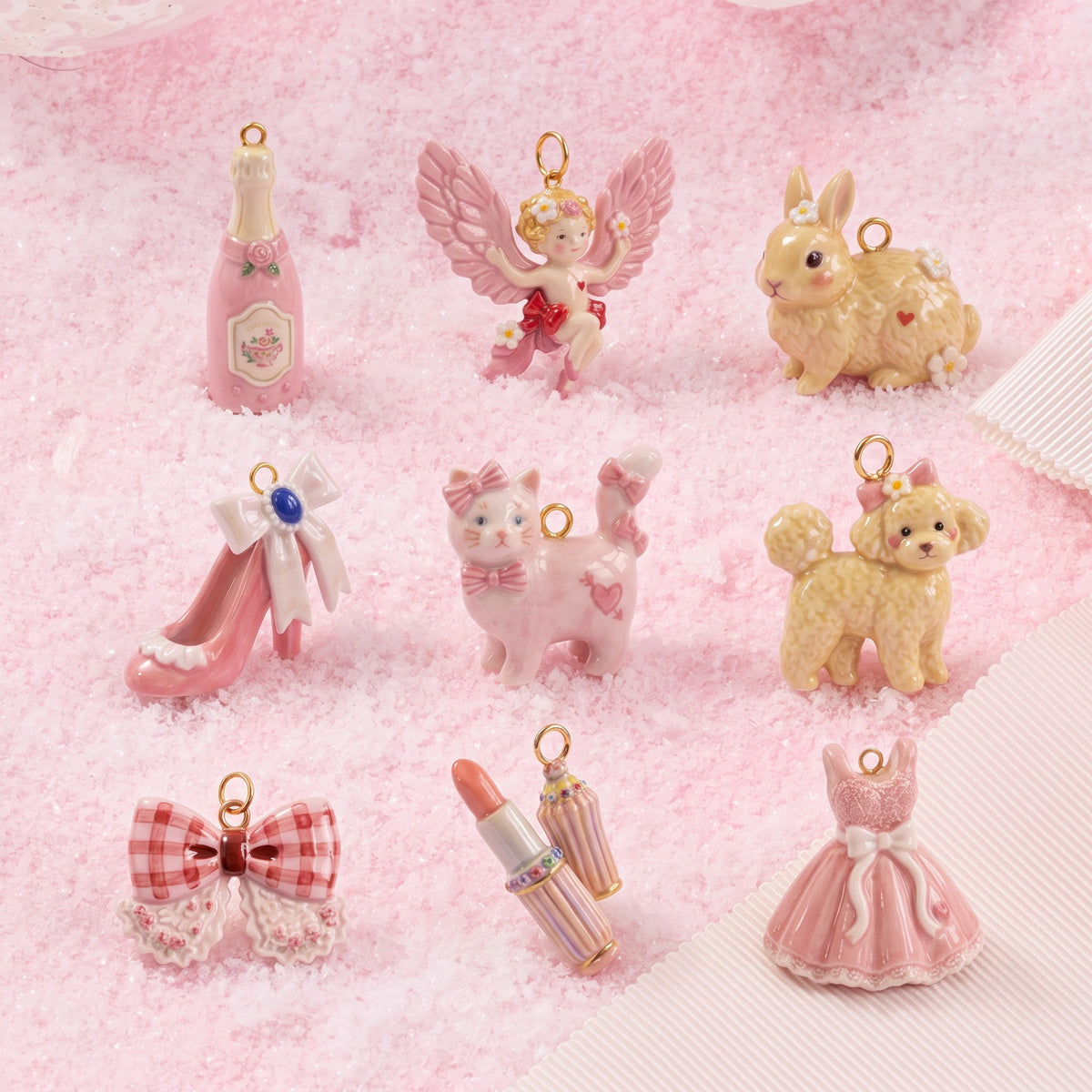 Angel, Bunny & Puppy Charms