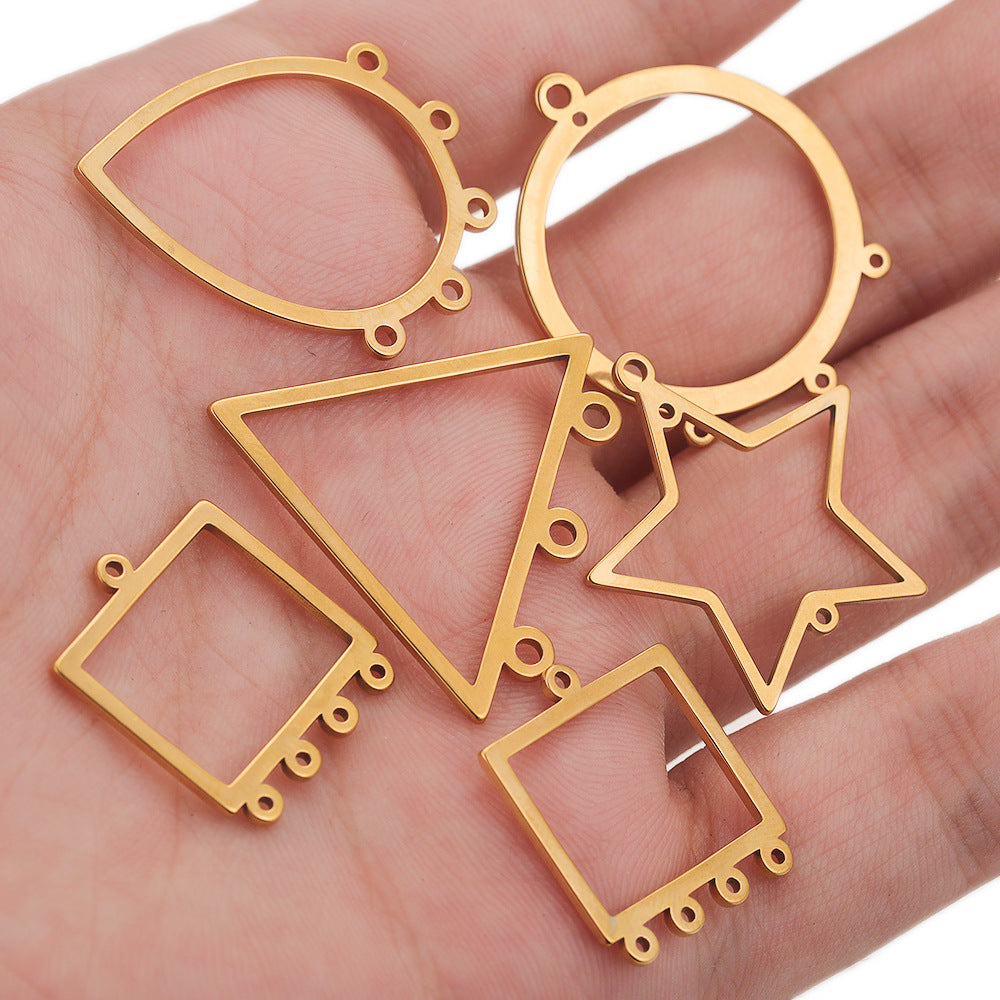 Geometric Earring Connectors