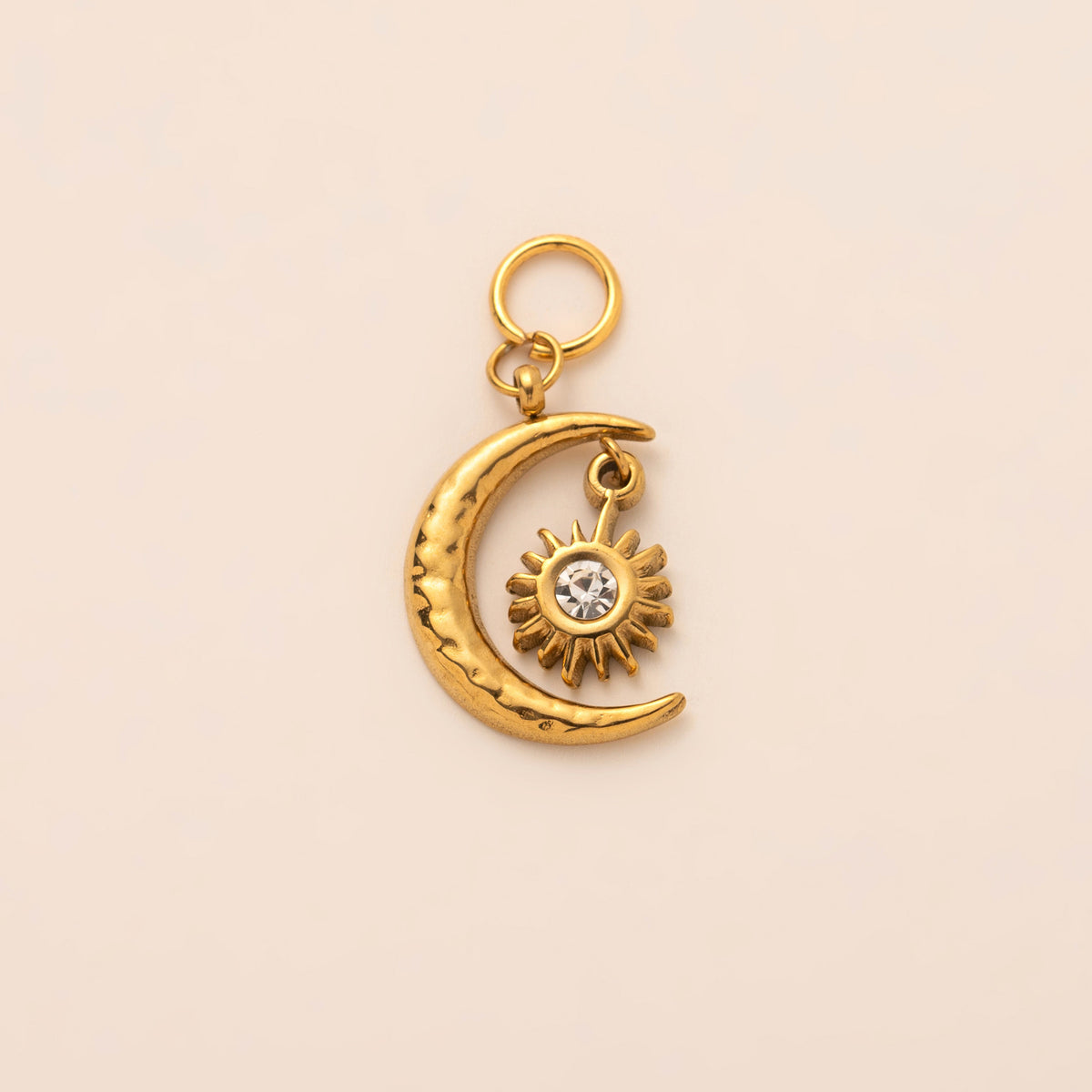 Elephant, Lotus & Heart Charms