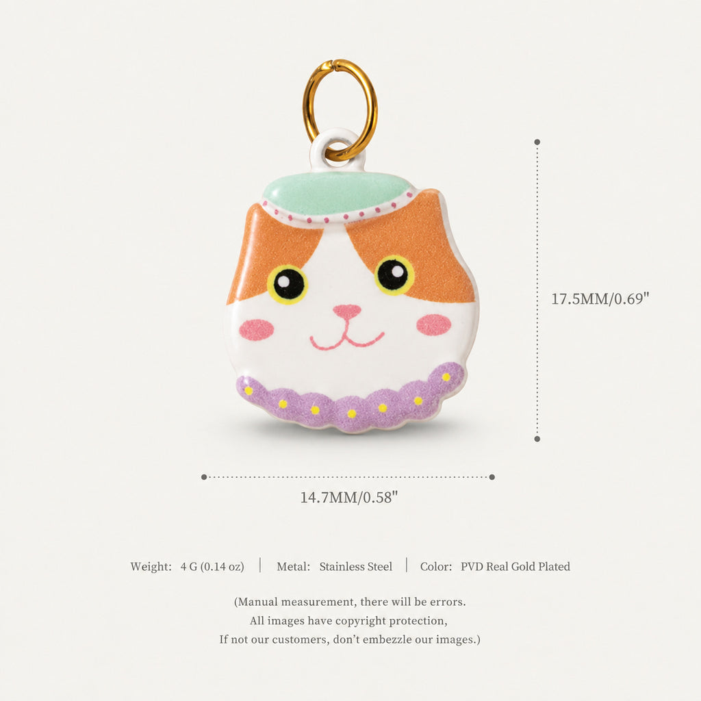 Printed Animal Charms