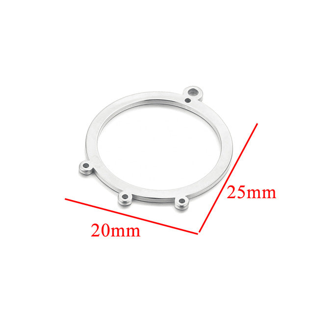 Geometric Earring Connectors