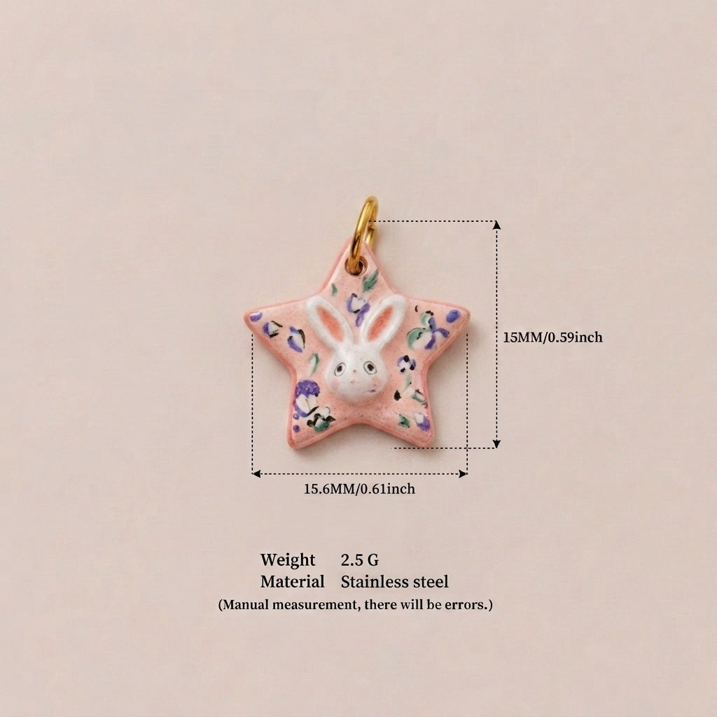 Printed Animal Charms