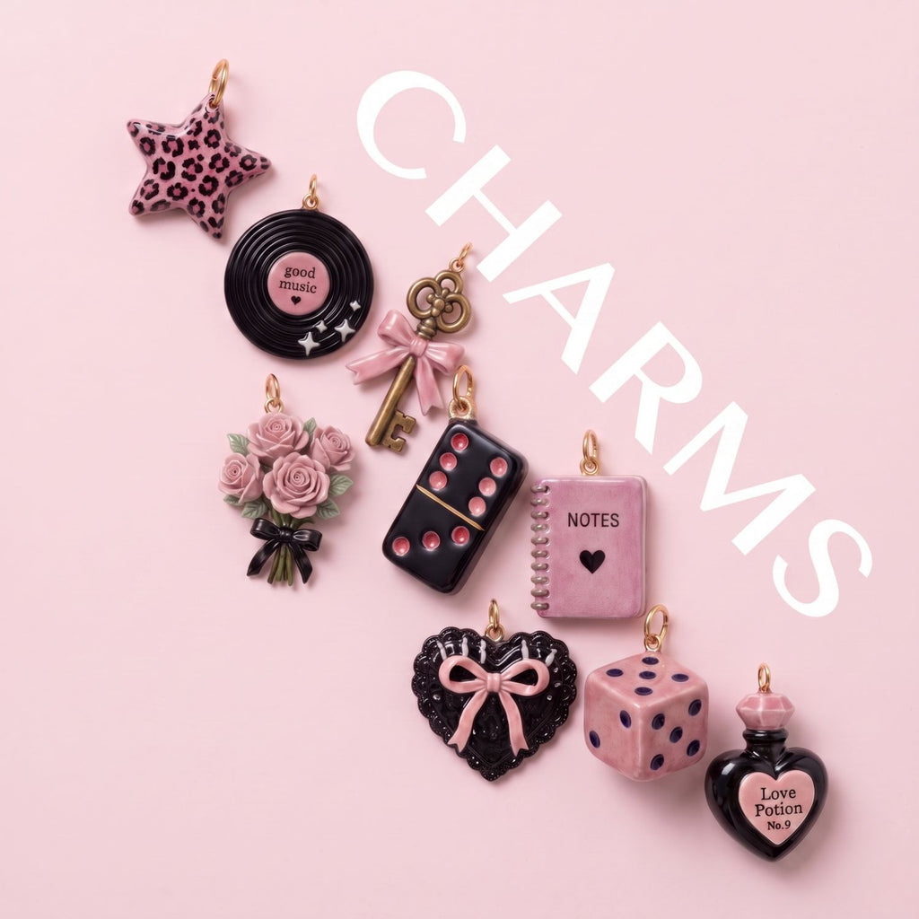 Retro Enamel Charms