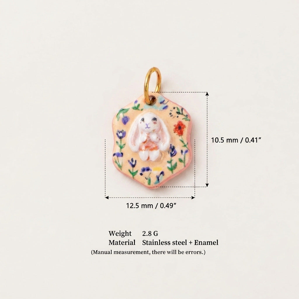 Printed Animal Charms