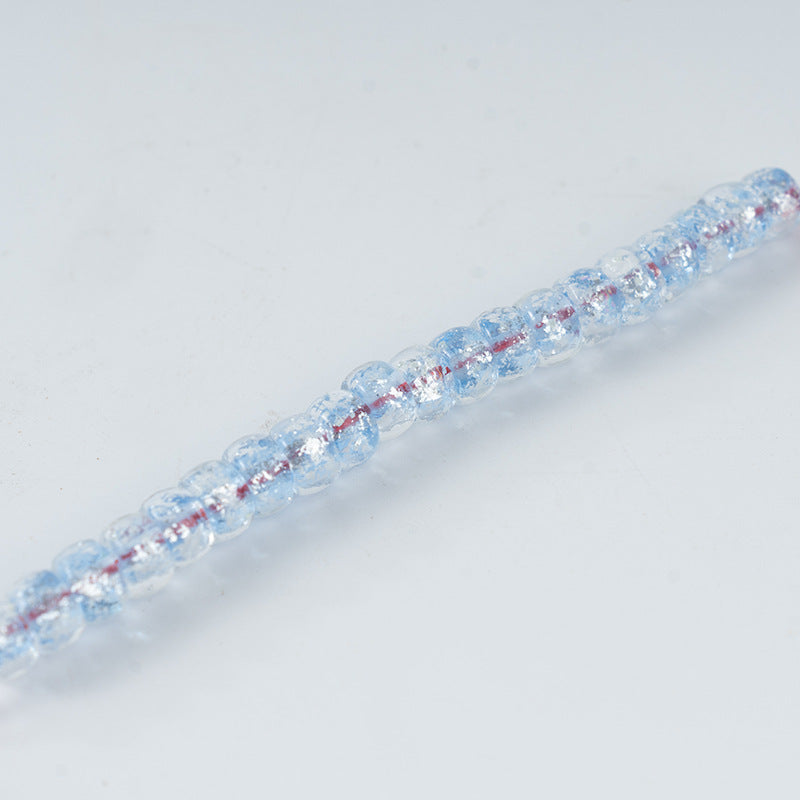 Colorful Powder-Glazed Flat Disc Spacer Beads