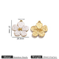 Flower & Butterfly Pendant Charms