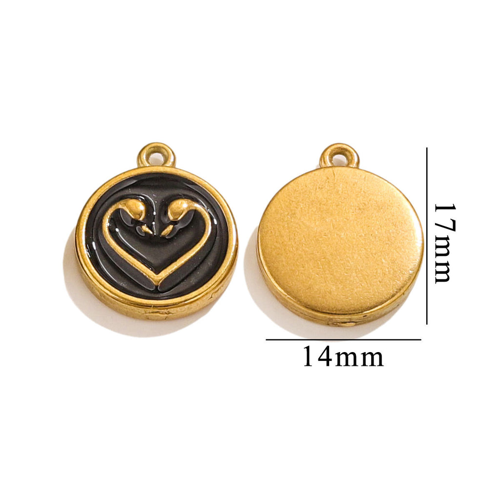 Puffy Heart Charms
